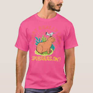 Camiseta Capybara Lover Cute Capybaras Rodent Animal Capyba