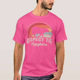 Camiseta Capybara Lover Respeita A Capybara