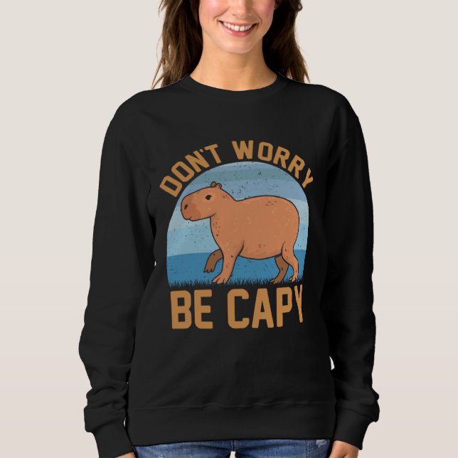 Camiseta Capybara meme  Be Capy (Frente)