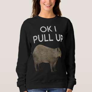 Camiseta Capybara Meme Puxar Animais Roedores Mamíferos