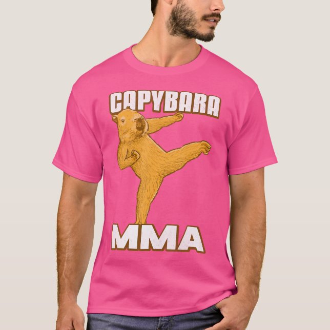 Camiseta Capybara Mma (Frente)