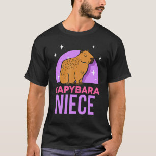 Camiseta Capybara Niece Capybaras Rodent Animal