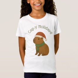 Camiseta Capybara no Natal