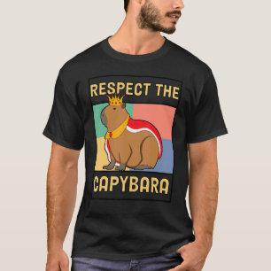 Camiseta Capybara Ok, Puxe Capybara Retro