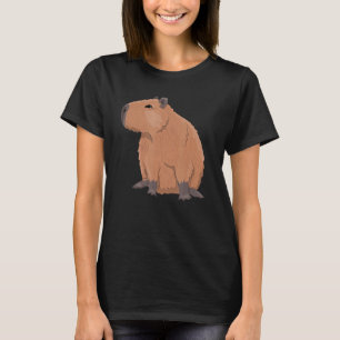 Camiseta Capybara Pet Cute Animal Capybaras Zoo Rodent Rode