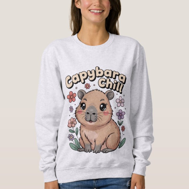 Camiseta Capybara Relax (Frente)