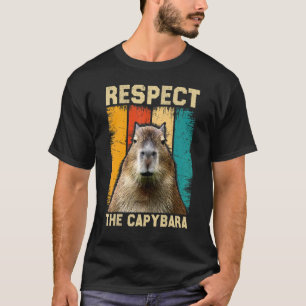 Camiseta Capybara Respeita A Capybara
