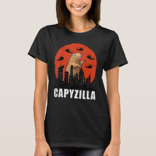 Camiseta Capybara Shirt Funny Capybara Rodent Capyzilla