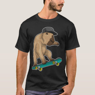 Camiseta Capybara Skater Skateboard Sports