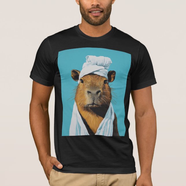 Camiseta Capybara Spa Day (Frente)