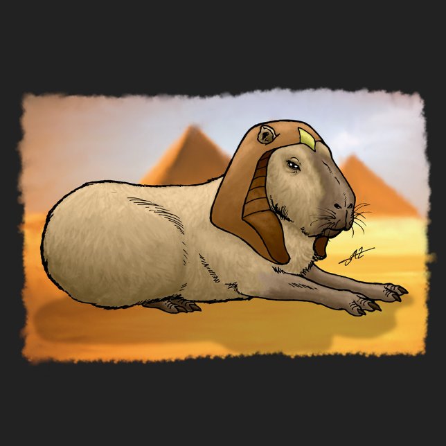 Camiseta Capybara Sphinx (Criador carregado)