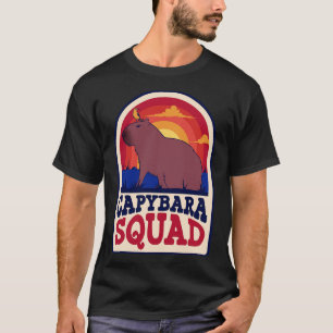 Camiseta Capybara Squad