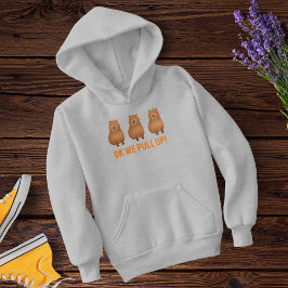 Camiseta Capybara Triplet Meme "Ok, Vamos Levantar!" Person