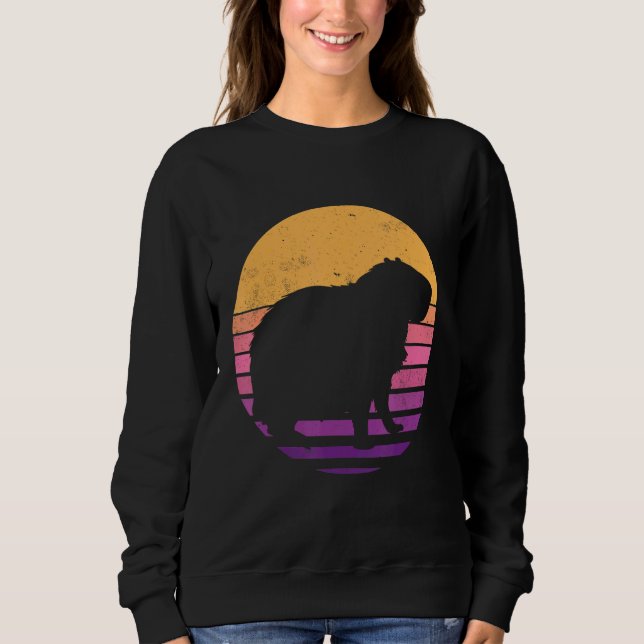 Camiseta Capybara Vintage (Frente)