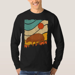 Camiseta Capybara Vintage Retro Style Admirável cavidade gi