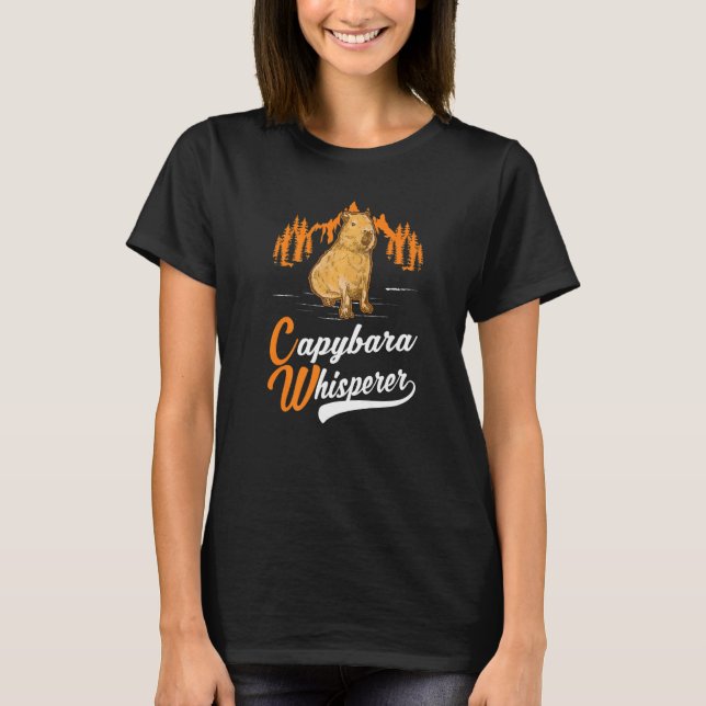 Camiseta Capybara Whisperer (Frente)