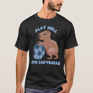 Camiseta Capybara Whisperer Wildlife Animal Cavy Rodent