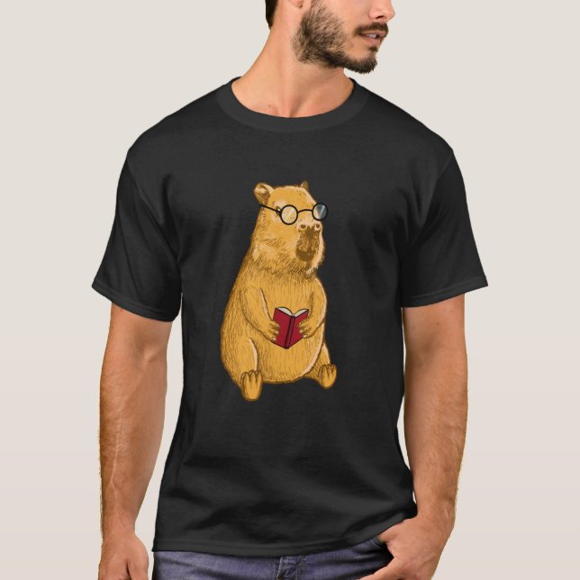 Camiseta Capybara with Glasses (Frente)