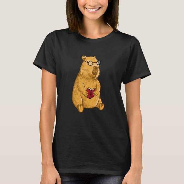 Camiseta Capybara with Glasses (Frente)