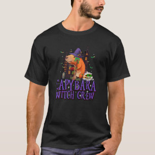 Camiseta Capybara Witw Halloween Team Squad T Shirt
