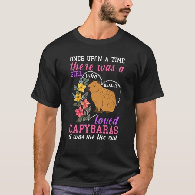 Camiseta Capybara Women Love Capybara (Frente)