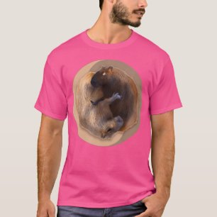 Camiseta Capybara Yin Yang Tao Capybaras