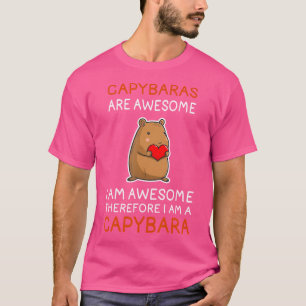 Camiseta Capybaras É Incrível Eu Sou Capybara Funny Capybar