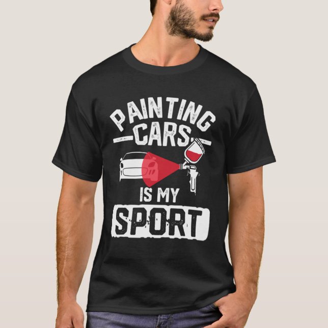 Camiseta Car Auto Painter Painting (Frente)
