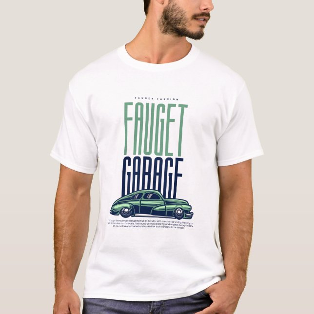Camiseta Car Engine Heartbeat Loud (Frente)