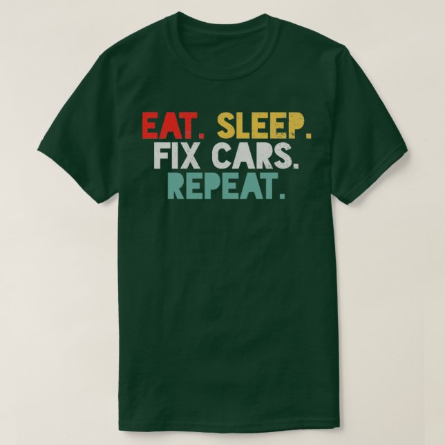 Camiseta Car Mechanic  (4)  (Frente do Design)