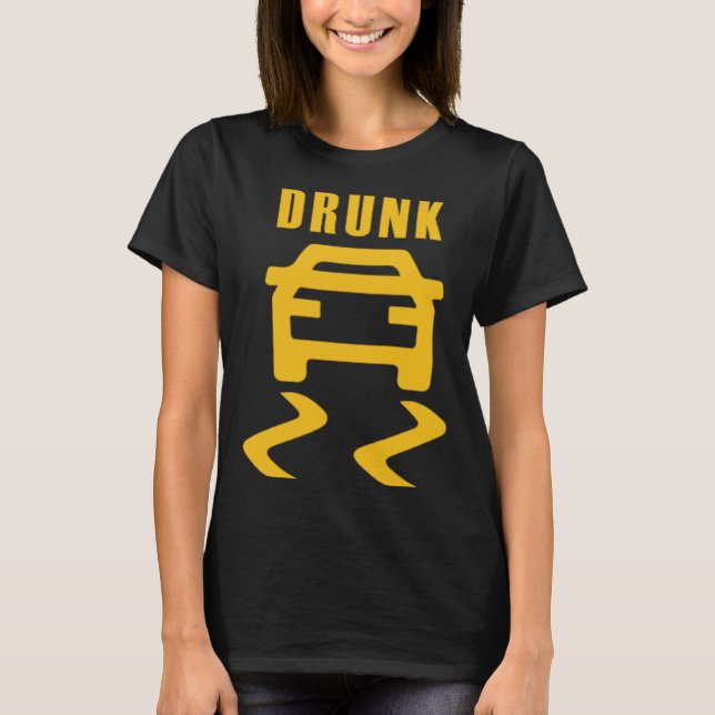Camiseta Car Mechanic Drunk Car Mechanic (Frente)