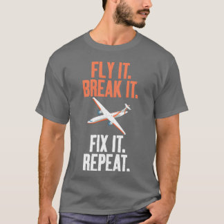 Camiseta Car Motorcycle Aircraft Modeler Mechanic For Men f
