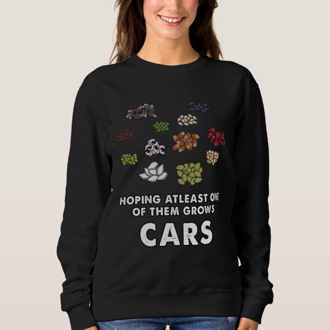 Camiseta car  Seeds growth meme (Frente)