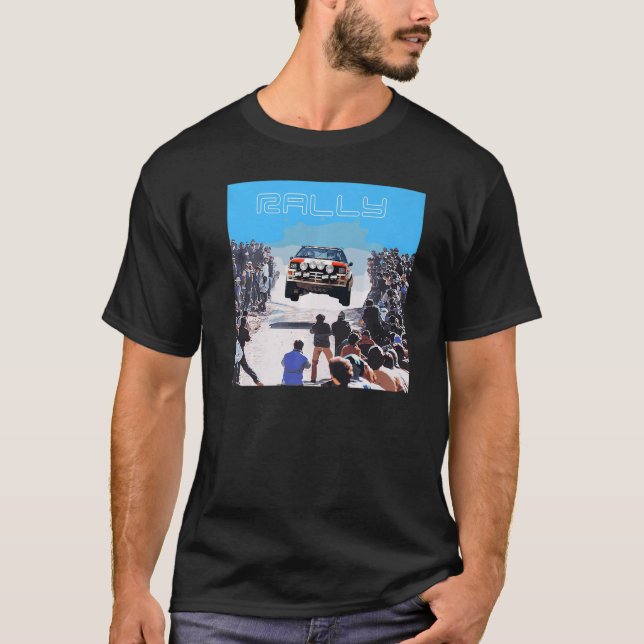 Camiseta Car Street DriftING Race group b era 4wd art portr (Frente)