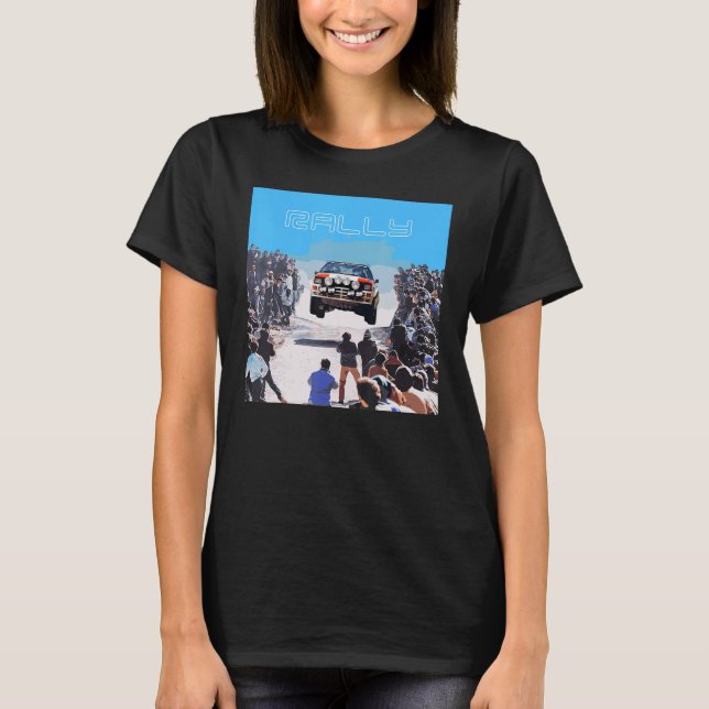 Camiseta Car Street DriftING Race group b era 4wd art portr (Frente)