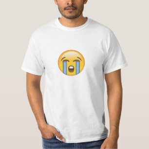 Camiseta Cara alta de grito Emoji
