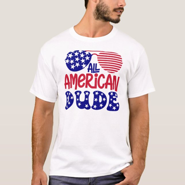 Camiseta Cara Americano-32286 (Frente)