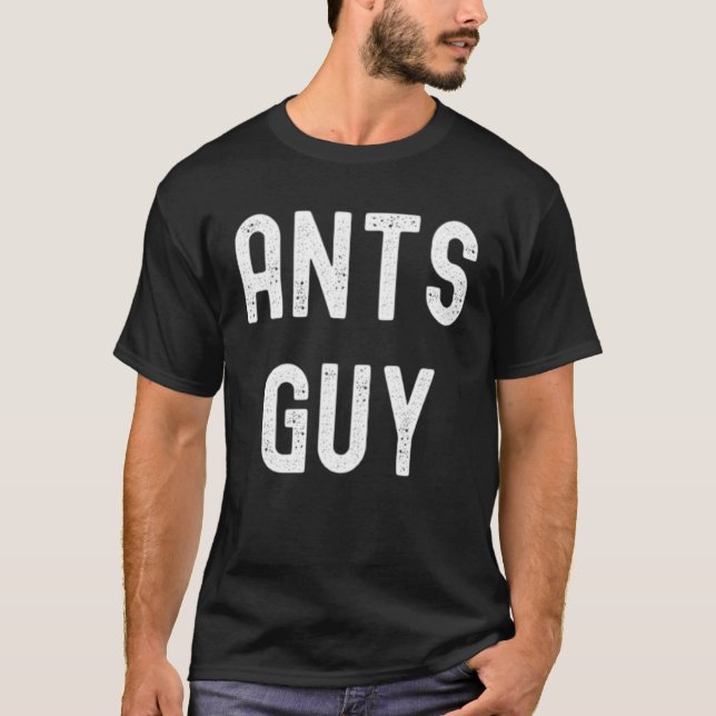 Camiseta Cara Ants Ants (Frente)