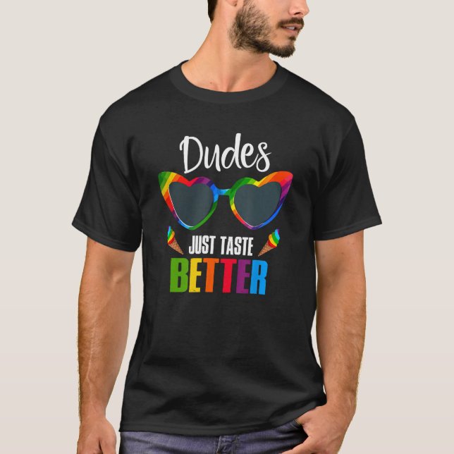 Camiseta Cara, apenas prove melhor Orgulho gay mês de chuva (Frente)