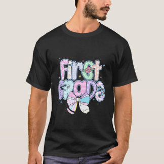 Camiseta Cara da Primeira Série de Volta às Aulas Professor