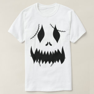Camiseta Cara de abóbora-de-bico-de-lanterna
