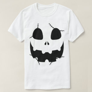 Camiseta Cara de abóbora-de-bico-de-lanterna