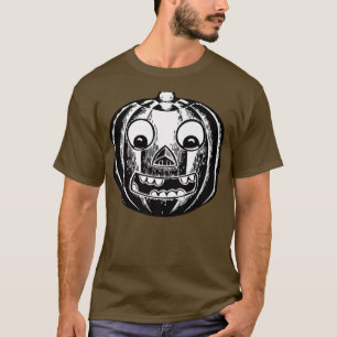 Camiseta Cara de abóbora do dia das bruxas, jaqueta, lembre