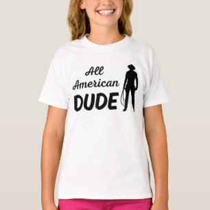 Camiseta Cara de Americano de 4 de Julho América