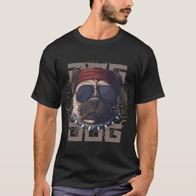 Camiseta Cara de Bulldog (Frente)