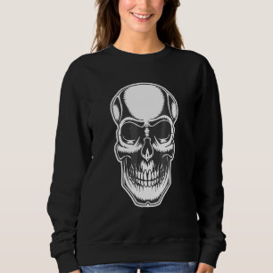 Camiseta Cara de Caveira Assustadora