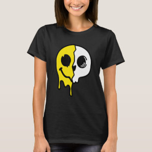 Camiseta Cara de Caveira Old Skool Raver Original Ama Rav