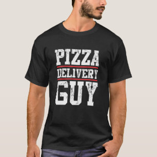 Camiseta Cara de entrega de pizza correspondente à fantasia
