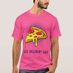 Camiseta Cara de entrega de pizza Figurino de Halloween 156