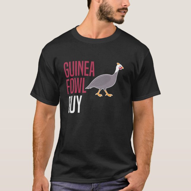 Camiseta Cara de Galinha de Guiné (Frente)
